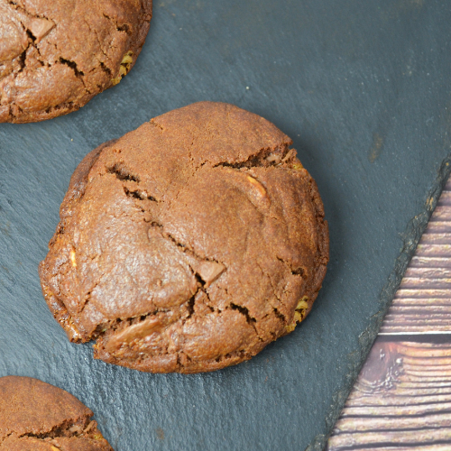 6 Triple Chocolate Cookies
