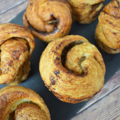 6 Nutella Cornish Cruffins