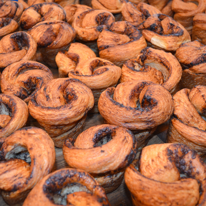 6 Nutella Cornish Cruffins