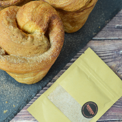 6 Cinnamon Cornish Cruffins