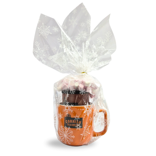 Mug & Instant Hot Chocolate - Cornish Tea & Coffee Christmas Gift