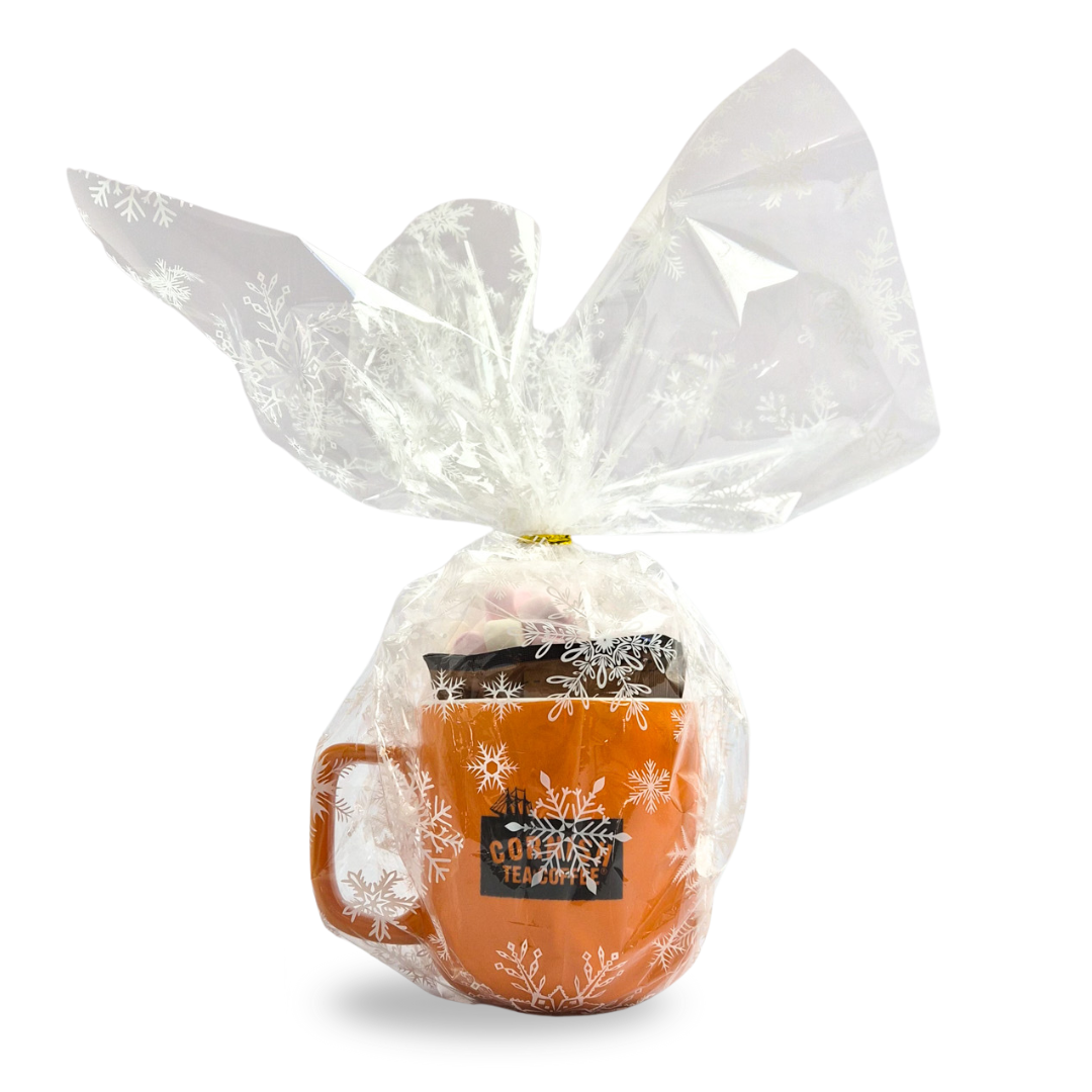 Mug & Hot Chocolate Sachets - Cornish Tea & Coffee Christmas Gift