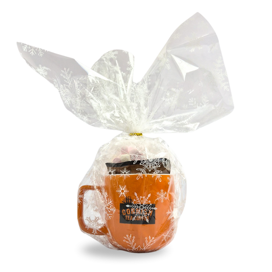 Mug & Hot Chocolate Sachets - Cornish Tea & Coffee Christmas Gift