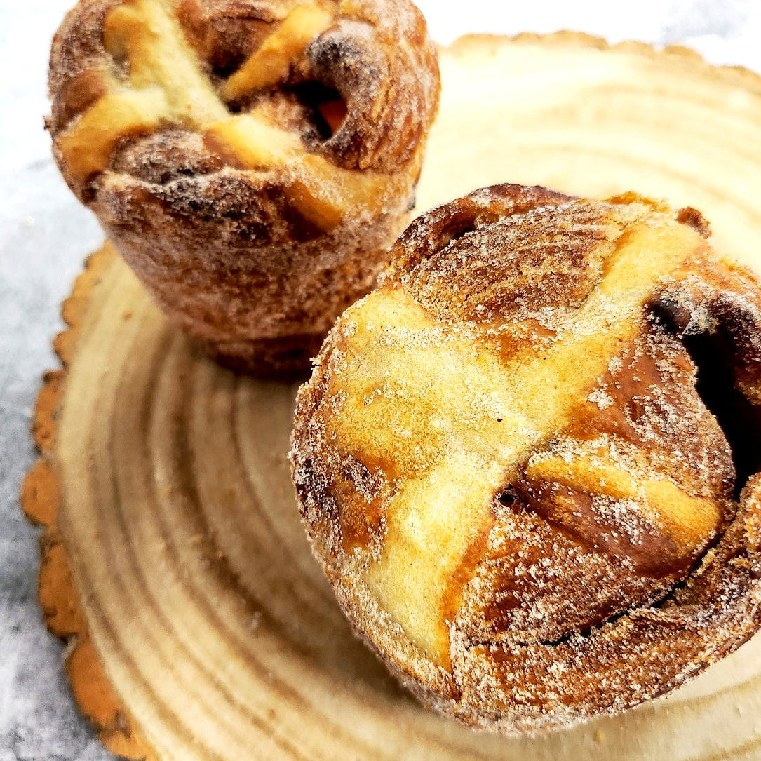 6 Hot Cross Bun Cruffins - Limited Edition